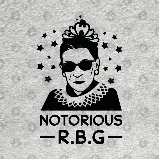 Notorious RBG - Ruth Bader - rbg notorious - Ruth Bader Ginsburg - Girl Power - Women Power - Vintage retro by artdise